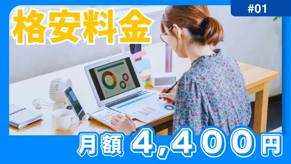 格安料金 月額4400円